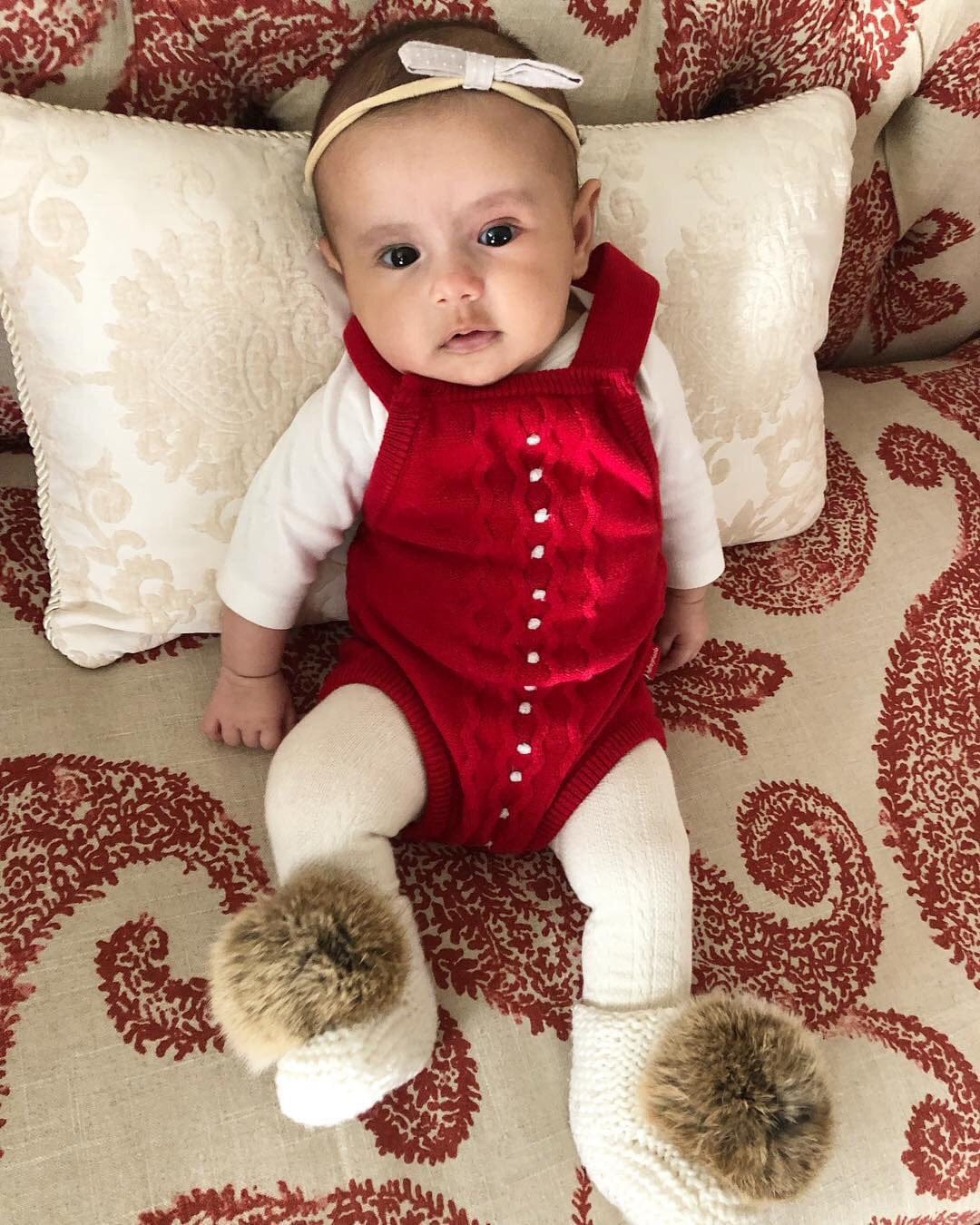 Ivory Angora Pom Pom Booties - Image 18