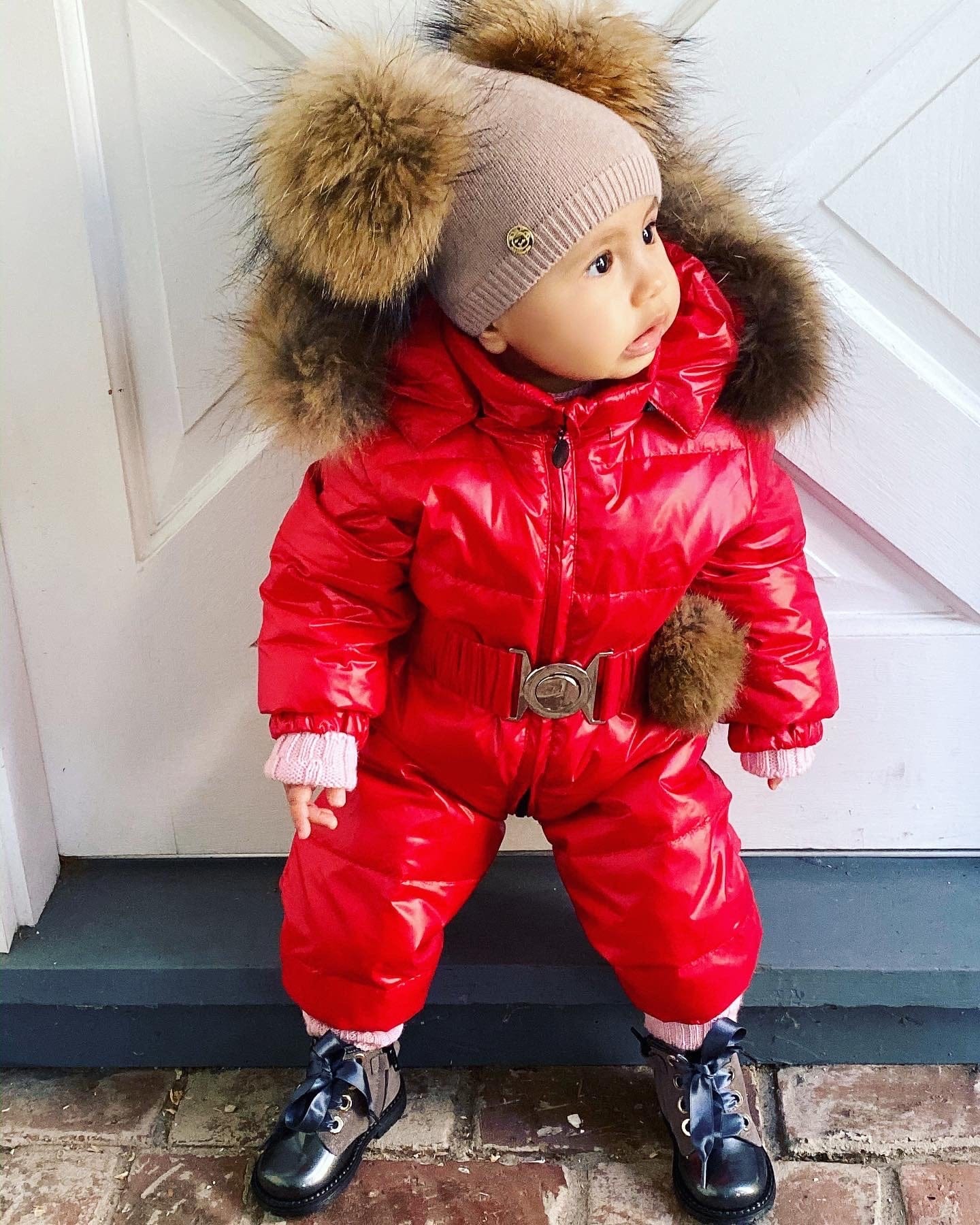 Sasha Double Pom Angora Beanie Hat - Image 9