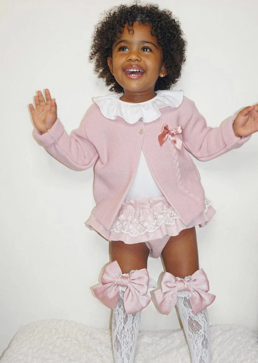 Lola Lace Socks with Satin Bows - Image 29