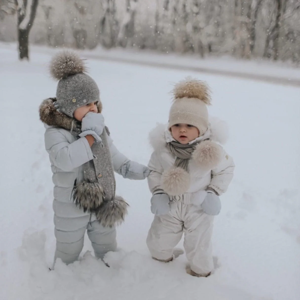 Cashmere Aviator Pom Hat - Image 15