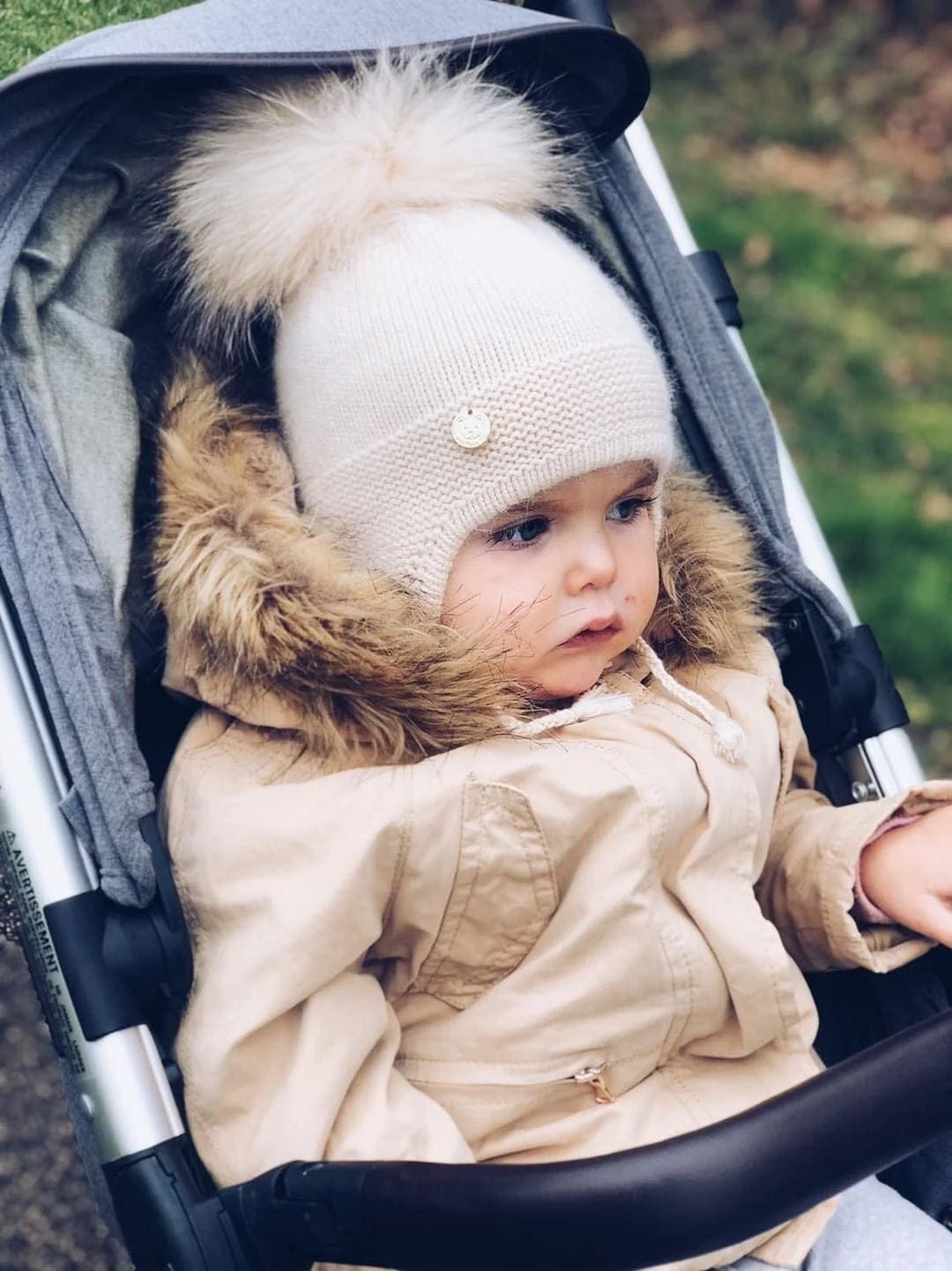 Cashmere Aviator Pom Hat - Image 26