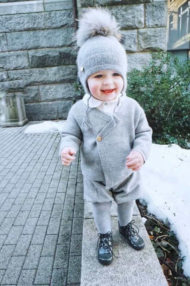 Cashmere Aviator Pom Hat - Image 37