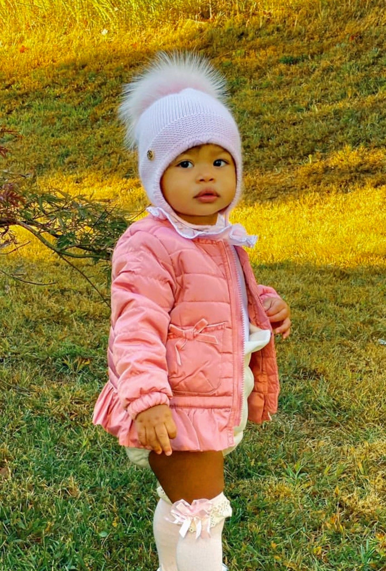 Cashmere Aviator Pom Hat - Image 38