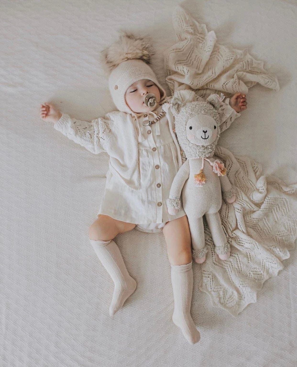 Cashmere Aviator Pom Hat - Image 8